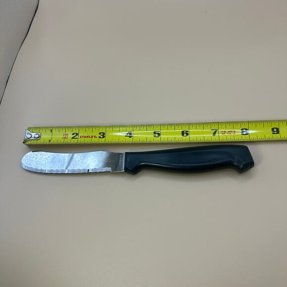 1 Laser Serrated Knife 8 1/2" Melt on Handle Hong Kong - Picture 7 of 9